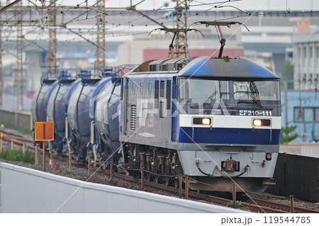 武蔵野線　西浦和－北朝霞　JR貨物　EF210-111（新鶴見） 119544785