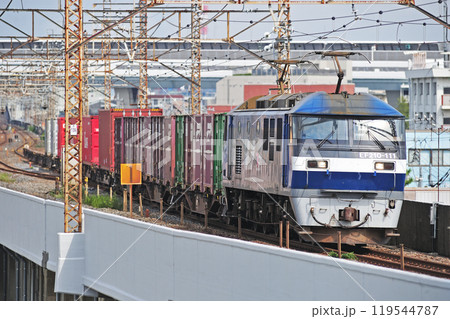 武蔵野線　西浦和－北朝霞　JR貨物　EF210-111（新鶴見） 119544787