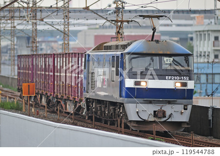 武蔵野線 西浦和-北朝霞 JR貨物 EF210-152(新鶴見) 武蔵野線 西浦和-北朝霞 JR貨物 EF210-152(新鶴見) 119544788
