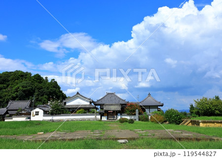 川原寺跡 中門跡 川原寺跡 中門跡 119544827