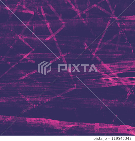紫のかすれたタッチの水彩テクスチャ背景 119545342
