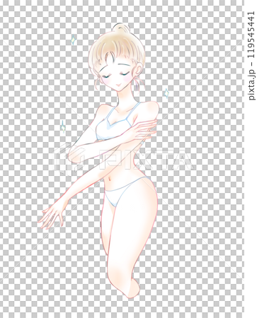 Beauty image of women in underwear 119545441