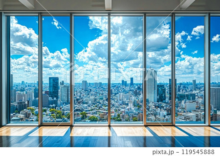 高層マンションから眺める東京の風景 119545888