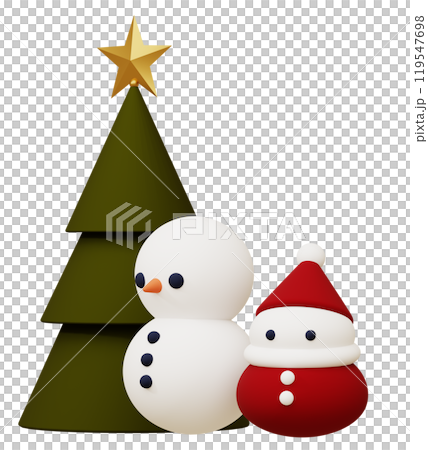 3D material_Christmas ornaments 3D material_Christmas ornaments 119547698
