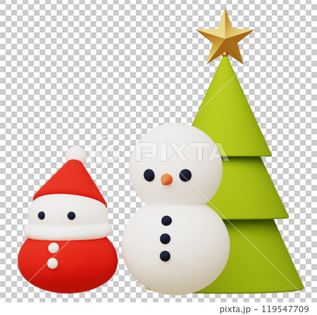3D material_Christmas ornaments 3D material_Christmas ornaments 119547709