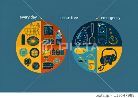 フェーズフリーの簡単な説明イラスト 119547999