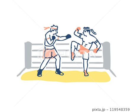 タイ式キックボクシング・ムエタイ 119548359