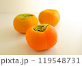 新鮮な柿 119548731