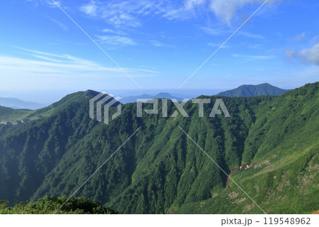 夏の谷川岳の風景 ( 西黒尾根 ) 夏の谷川岳の風景 ( 西黒尾根 ) 119548962