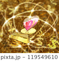 黄金の円相場とハートを計る 119549610