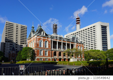 ネオバロック様式で明治時代に建てられた法務省旧本館(東京都千代田区) ネオバロック様式で明治時代に建てられた法務省旧本館(東京都千代田区) 119549642