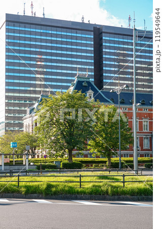 ネオバロック様式で明治時代に建てられた法務省旧本館（東京都千代田区） 119549644