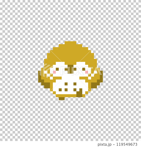 Pixel art of an owl spreading its wings Pixel art of an owl spreading its wings 119549673