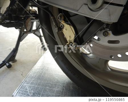 バイクブレーキの整備 バイクブレーキの整備 119550865