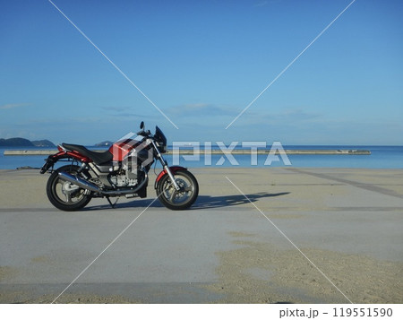 海とバイク 海とバイク 119551590