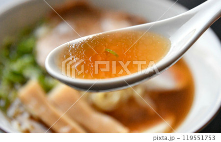 醤油ラーメンのスープ 醤油ラーメンのスープ 119551753