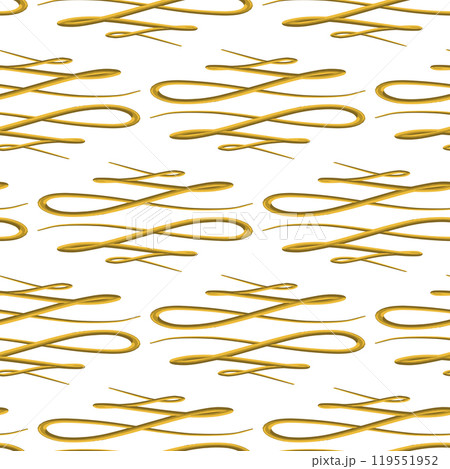 Abstract golden seamless pattern for textile, paper, surface design. Vector vintage background 119551952