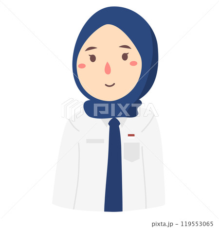 hijab school uniform 119553065