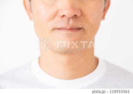 ミドル男性スキンケアイメージ ミドル男性スキンケアイメージ 119553561