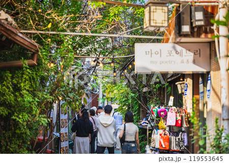 ソウル　韓国伝統家屋が密集する益善洞（イクソンドン） 119553645