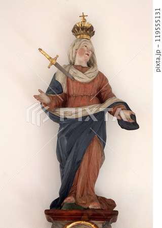 Our Lady of Sorrows, church of St. Clement in Primisweiler, Germany Our Lady of Sorrows, church of St. Clement in Primisweiler, Germany 119555131