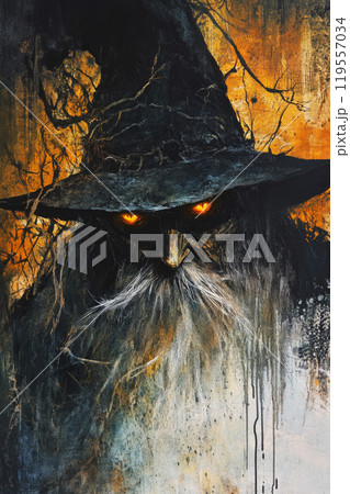 Halloween mystery concept, Generative AI 119557034