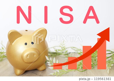 NISA 豚の貯金箱 119561381