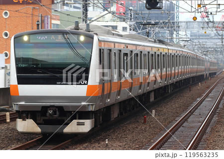 ［JC］中央快速線E233系電車（グリーン車連結-快速） 119563235