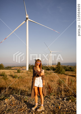 Wind Energy Selfie 119564699