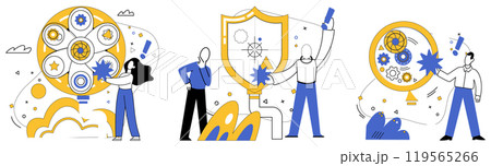 Product development vector illustration....のイラスト素材 [119565266] - PIXTA