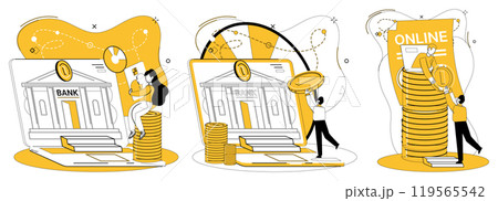Mobile banking vector illustration. The digital currency waltzes through cyberspace, orchestrated by melodies mobile banking E commerce is offspring union between technology and artistry mobile Mobile banking vector illustration. The digital currency waltzes through cyberspace, orchestrated by melodies mobile banking E commerce is offspring union between technology and artistry mobile 119565542