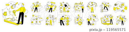 Thought experiment vector illustration. Intelligence thrives in rich soil research, nurtured by waters thoughtful analysis Ideas ascend in limitless sky thought experiment metaphor, soaring Thought experiment vector illustration. Intelligence thrives in rich soil research, nurtured by waters thoughtful analysis Ideas ascend in limitless sky thought experiment metaphor, soaring 119565571