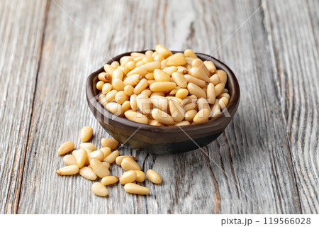 Roasted pine nuts Roasted pine nuts 119566028