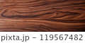 Uniform walnut wooden texture with horizontal veins. Wood background. Seamless pattern. 119567482