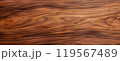 Uniform walnut wooden texture with horizontal veins. Wood background. Seamless pattern. 119567489