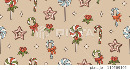 Christmas candy cane pattern Christmas candy cane pattern 119569103