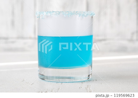 Glass of Haisenberg Cocktail 119569623