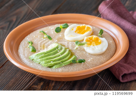 Amaranth Porridge bowl 119569699