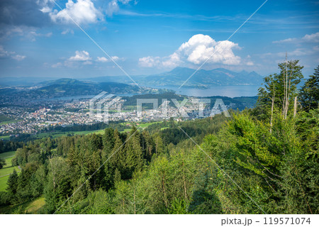Summer in the Mountains. Pilatus Peak 119571074