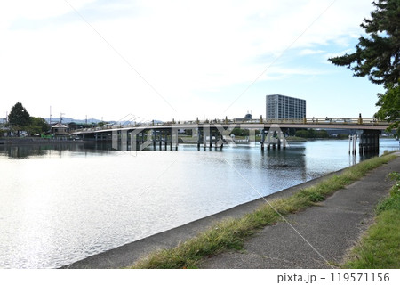 瀬田の唐橋・日本三名橋・近江八景・日本の道百選 瀬田の唐橋・日本三名橋・近江八景・日本の道百選 119571156
