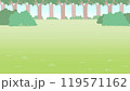 原っぱと木々 119571162