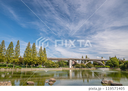 城北公園風景　大阪市 119571405