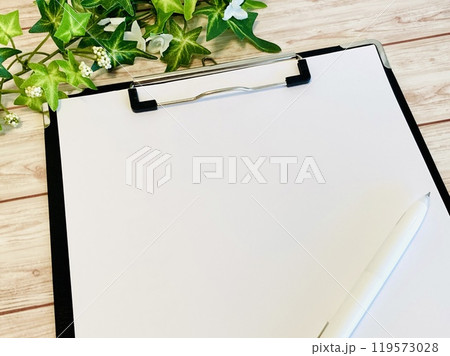 クリップボード（白紙） 119573028