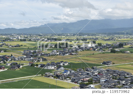 宮野運動公園から見た黒部市(富山県黒部市) 宮野運動公園から見た黒部市(富山県黒部市) 119573962