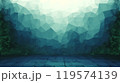 青い抽象的な背景 119574139