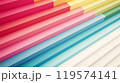 カラフルな紙の背景素材 119574141