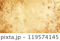古い紙の背景テクスチャ	 119574145