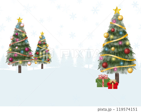クリスマスの背景 B-1 クリスマスの背景 B-1 119574151