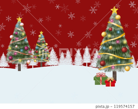 クリスマスの背景 B-4 クリスマスの背景 B-4 119574157