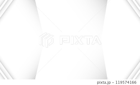 グラデーション模様のシンプルでおしゃれな白背景素材03 119574166
